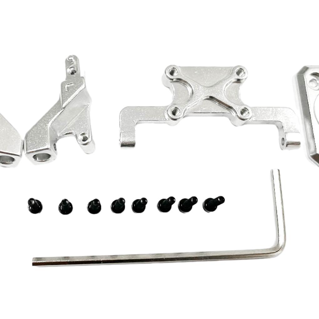 Aluminum Alloy Frame Guard Rear Bumper Mount For 1/24 Axial SCX24 RC Car Part RC Car Accessories Replacement Parts