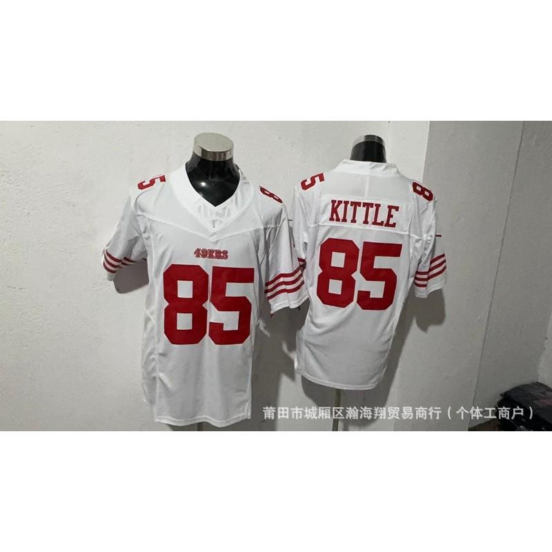 49ers Football Jersey Embroidered American Game Uniform Sports Training Shirt