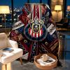 Club Deportivo Guadalajara Print Blanket - Soft & Comfortable, for Bedroom, Travel, Sofa, Home Decoration - Birthday Christmas Gift for Friend