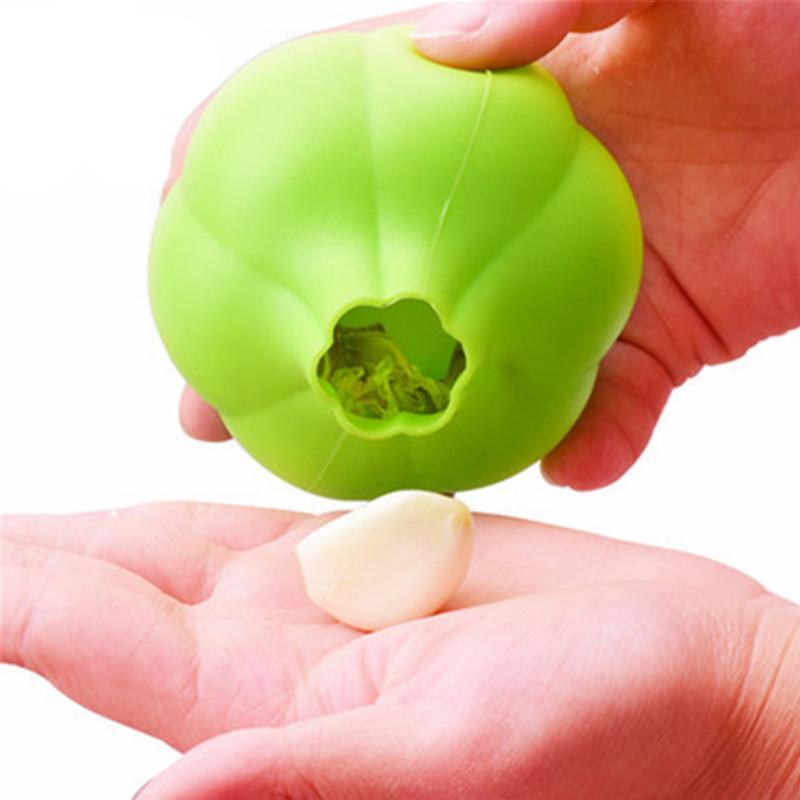 Magic Silicone Garlic Peeler Peel Useful Garlic Peeler Machine  Garlic Stripper Peeling Cooking Vegetable Gadgets D0013