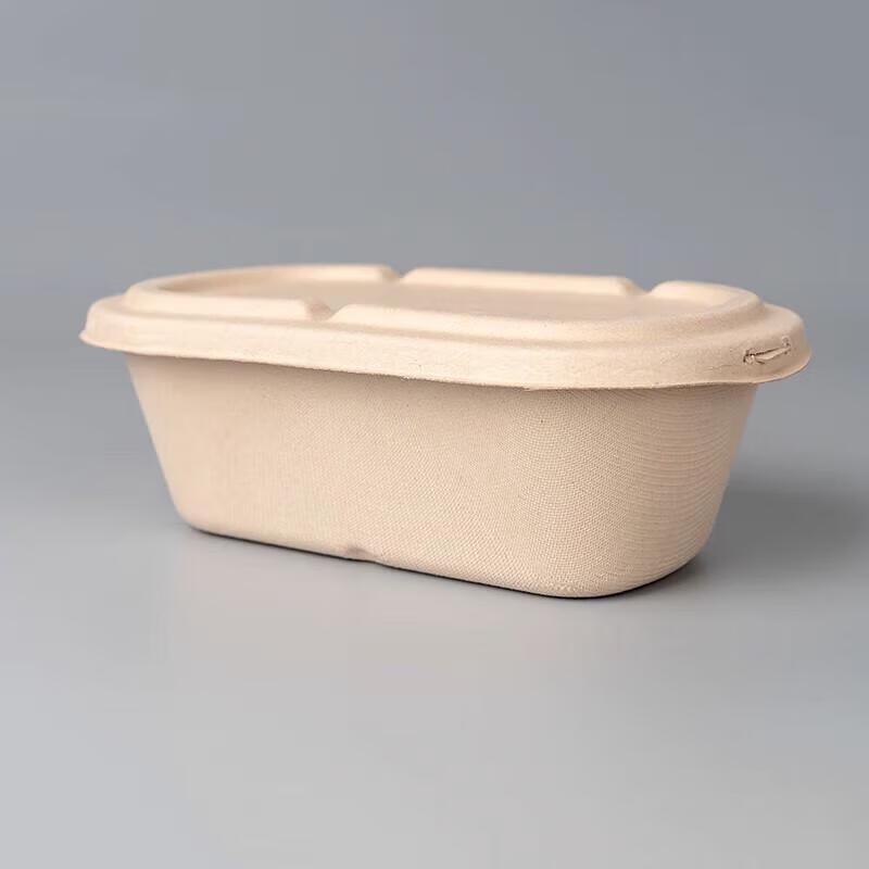 Disposable Bamboo Pulp Biodegradable Meal Box