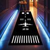 Aviation Runway Pattern Long Runner Rug Non Slip Hallway Entryway Carpet Soft Wear Resistant Kids Playroom Decor Mat
