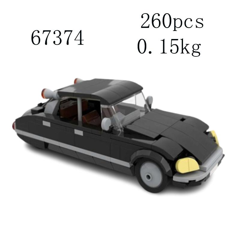 

Spot small particle assembly building blocks MOC-67374 260pcs retro vehicle car educational toy building model gift set ornament PDF Guide by Email