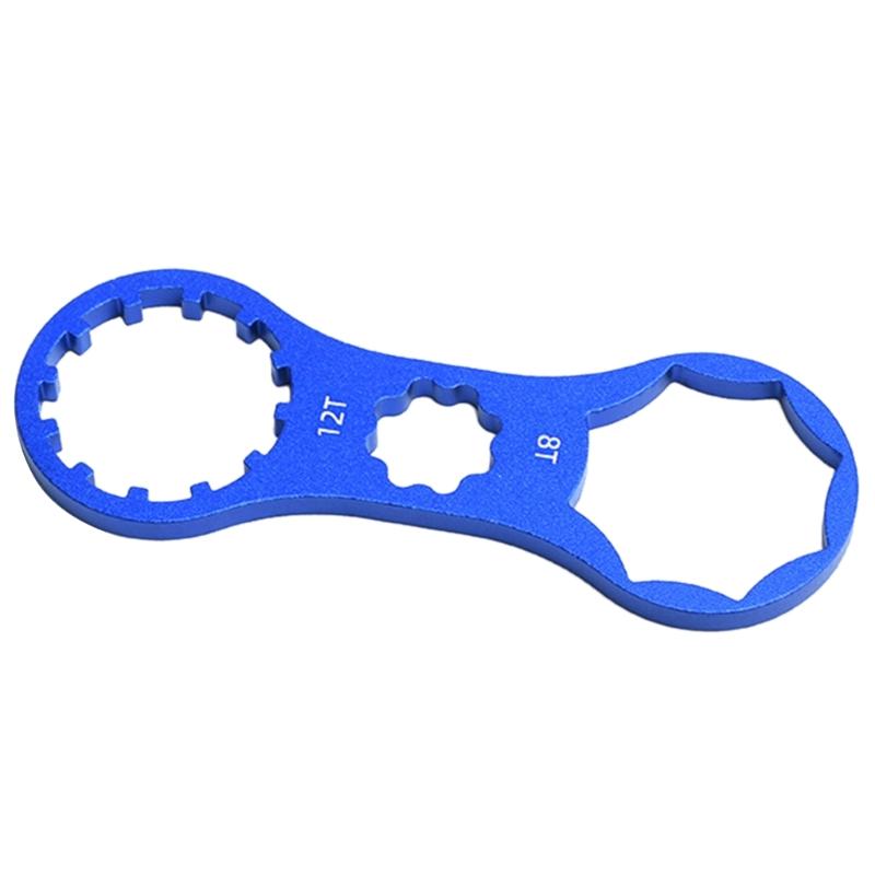 Mountain Bike Wrench Front Fork Wrench Bike Front Fork Cap Wrench Removal Tool
