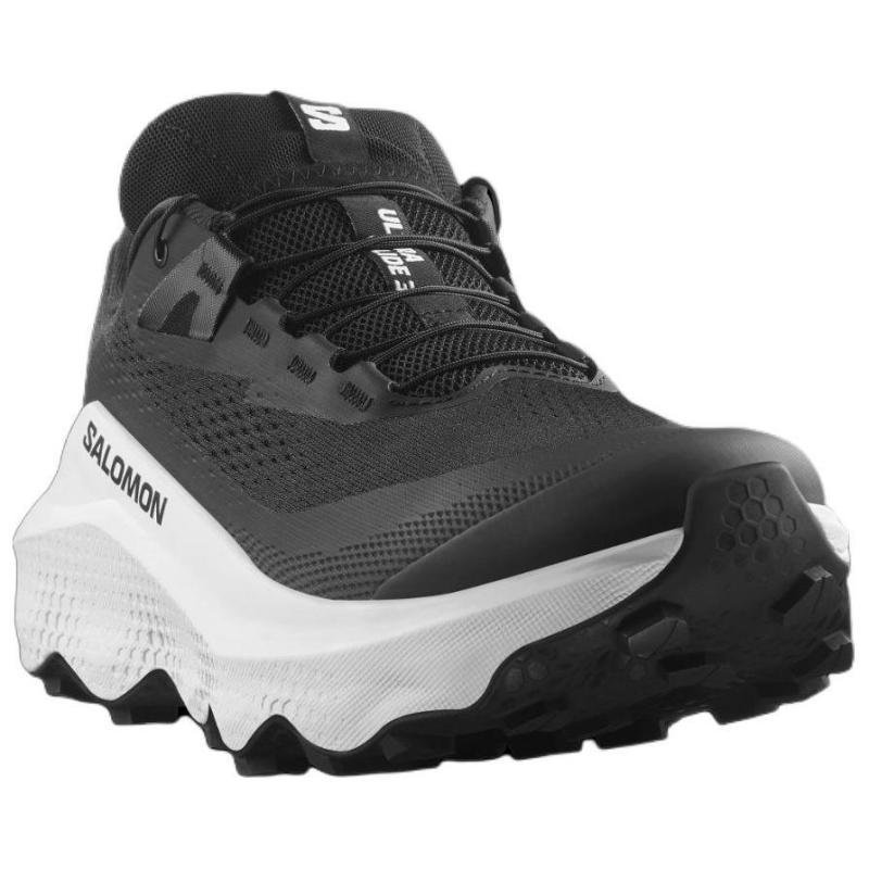 SALOMON Ultra Glide 3 Low Top Running Shoes Men's Black Sneakers 477422