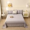 Cotton Thick Bed Flat Sheet for Double Bed Plain Top Sheets Single/Queen/King Flat Bedsheets Soft Home Bed Linen Sheets