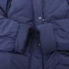 Jean-louis Scherrer Men's Blue Fox Fur Hooded Down Coat, Navy, Size M, P927-80F Coat M NavyUsed