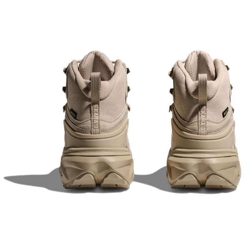 HOKA One One Kaha 3 Mid Gore Tex Raw Linen Oat Milk Sneakers 1162530-RWL