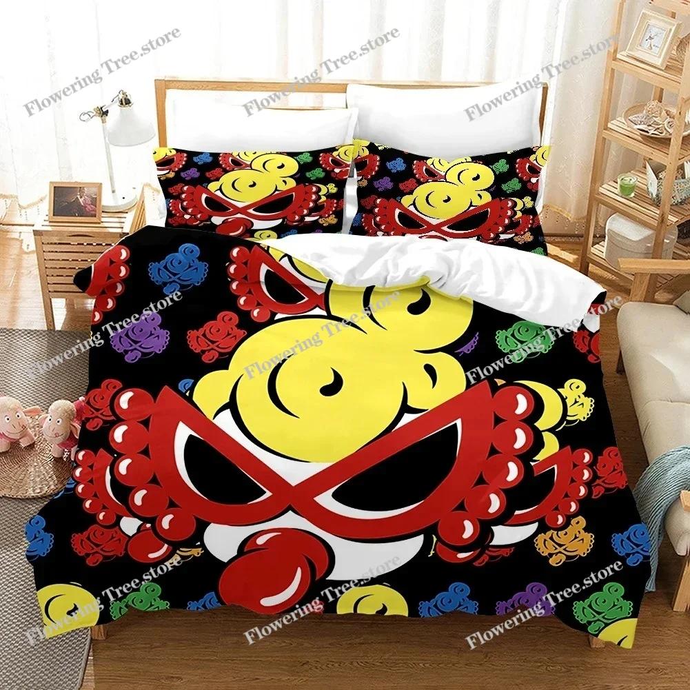3D Hysteric-Mini Duvet Cover with Pillow Cover Bedding Set Single Double Twin Full Queen King Size Bed Set for Bedroom Decor