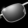 Fg Anti Blue Light Reading Glasses Metal Frame Square Frame Glasses For Men And Women +1.0 To +4.0