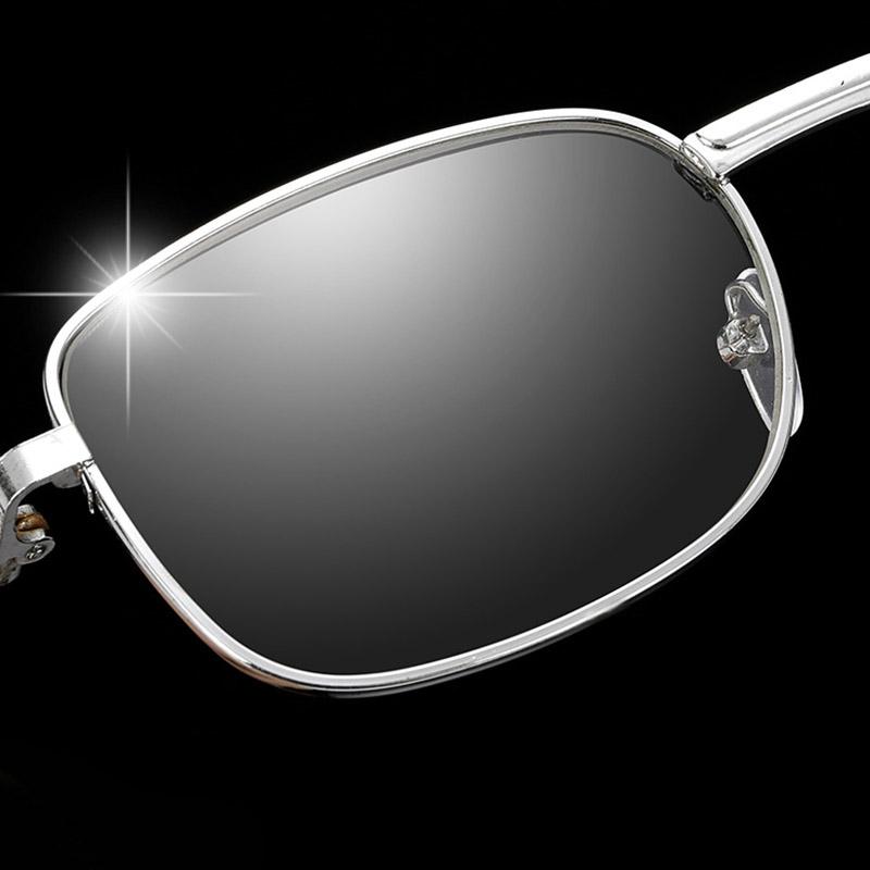 Fg Anti Blue Light Reading Glasses Metal Frame Square Frame Glasses For Men And Women +1.0 To +4.0