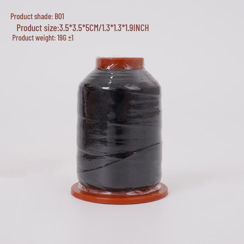 Polyester Sewing Thread: 100 Colors, 500 Yards, Fine Two-Strand, High-Speed, for Hand Sewing