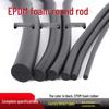 EPDM Rundprofil-Schwammgummi-Dichtungsstreifen: 2-10mm
