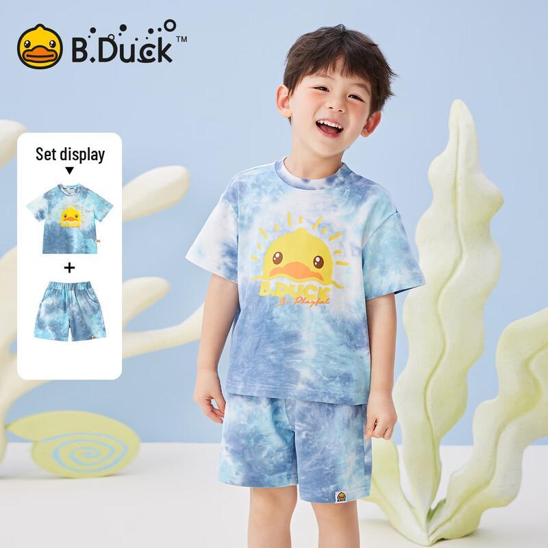 

B.Duck Boys Pure Cotton Short Sleeve T-shirt & Shorts Set 110CM