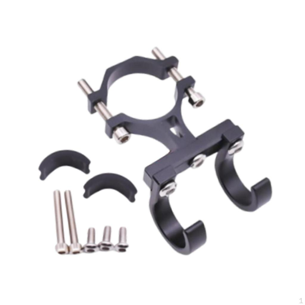 Bike Motorcycle Bag Hanger with Double Hooks Adjustable Sturdy Compact for 18-35mm Handlebar