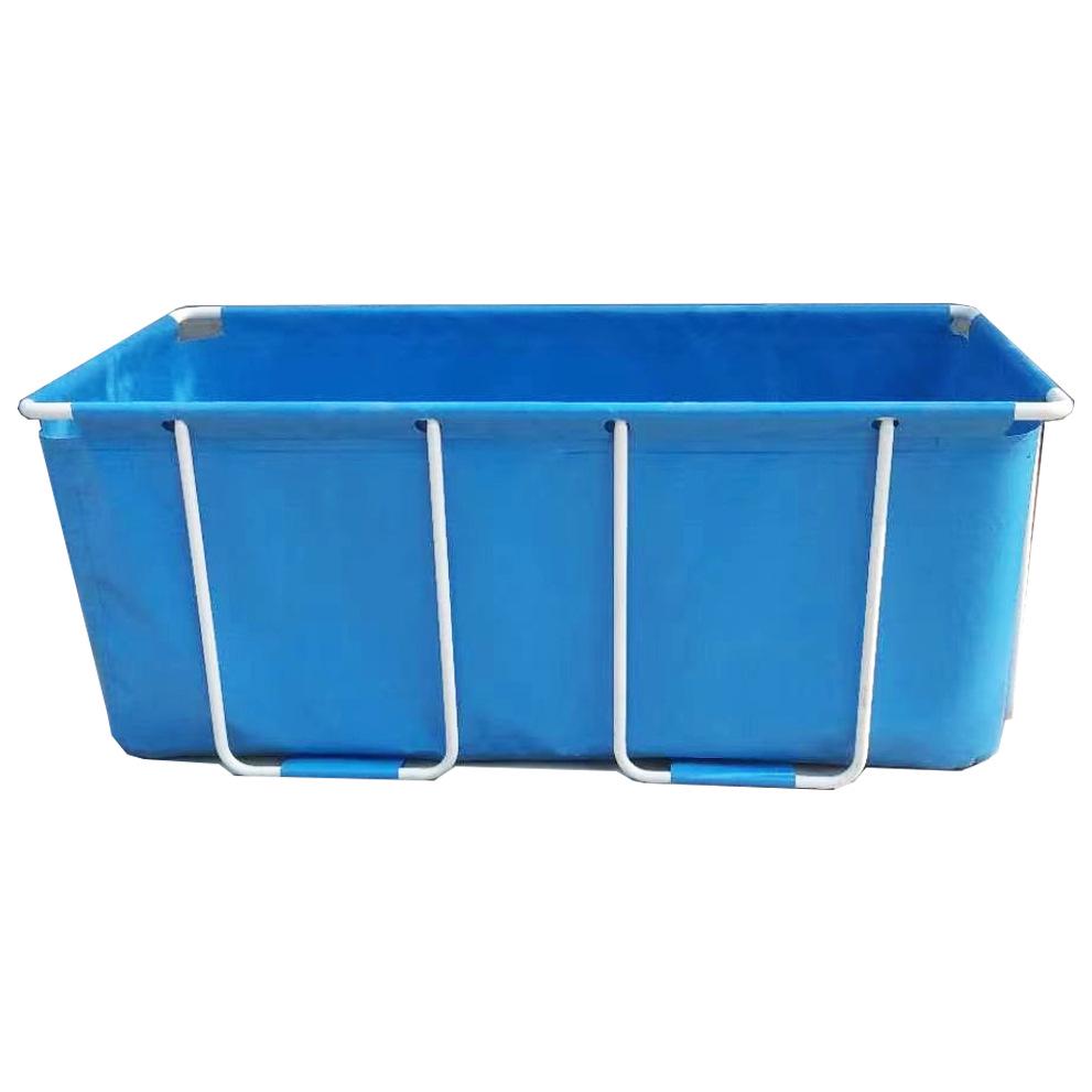 Children's Thick Canvas Frame Pool for Indoor/Outdoor Use