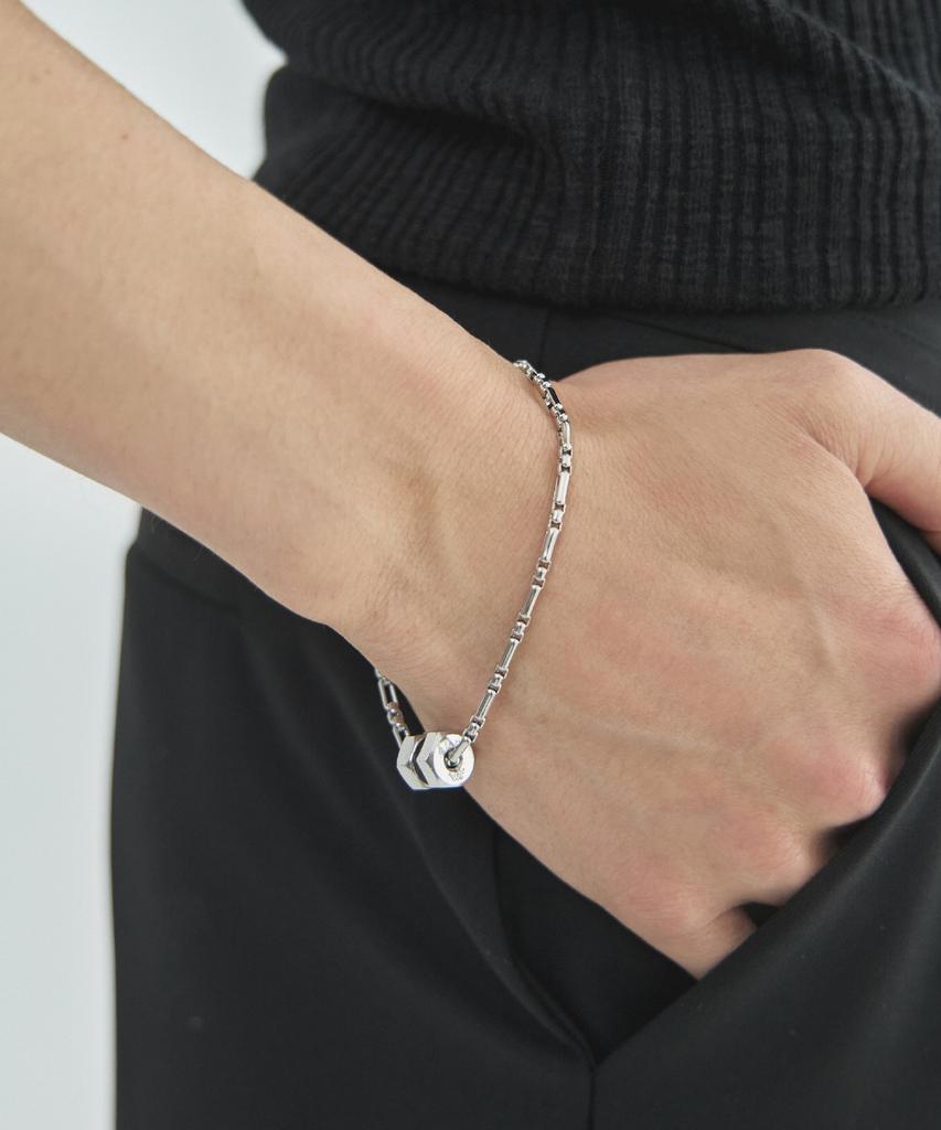 Lad Edition Lad Mini Bolt Nut Chain Bracelet