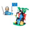 MOC Medieval Castle Building Blocks Set House Bedroom Table Furniture Kitchen Knight Witch Wizard Halloween Skeleton Brick Toys