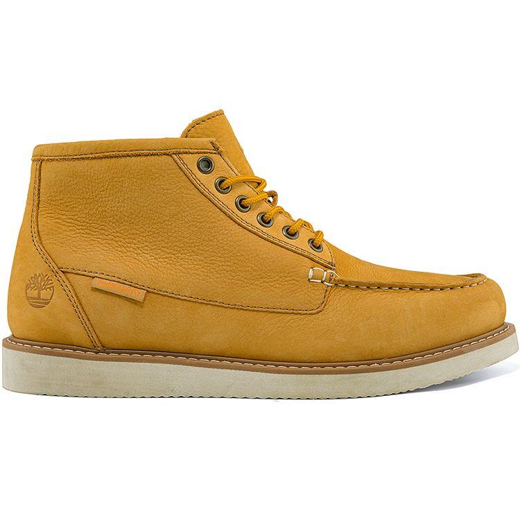 Timberland Top Layer Cowhide Casual Comfortable Mid-Top Sneakers Men Sneakers Medium-Brown A2BTHW