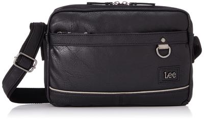 Lee Mini Shoulder Mini Shoulder Antique Leather Synthetic Black Bag, "Lee" Bag, "Infinity" Series, Leather, 320-3108,