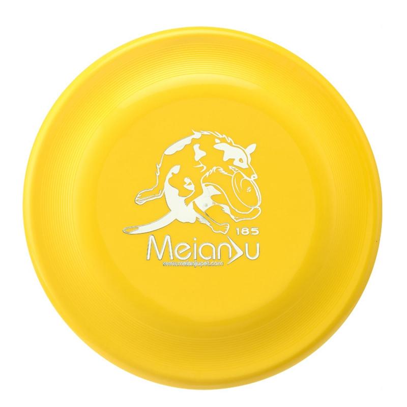 18.5/23.5cm Pet Silicone Training Dog Flying Discs Toy Interactive Dog Chew Toy Resistance Bite Soft Rubber Toys Flying Discs