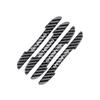 KRGNPLE 4pcs Car Door Guard Door Collision Proof Sheet Carbon Fiber Door Protector Corner