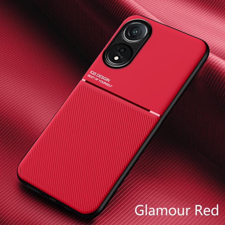 

Роскошный оригинальный противоударный чехол Coque для OPPO A78 4G 5G Магнитный чехол Shell Back Case для OPPOA78 Чехол Back Case для OPPO A78 4G Phone Case OPPO A78 4G красный
