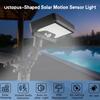 Outdoor Solar Lights With Motion Sensor 600LM 3 Color Modes Flexible Tripod Portable Waterproof Camping Lantern For Backyard
