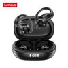Lenovo LP75 Wireless Headphones TWS Bluetooth 5.3 Hifi Stereo Noise Reduction Earphones Gaming Sports Ear Hook with Mic Earbuds