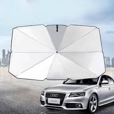Retractable Car Sunshade Umbrella: Sun Visor Shield for Heat Insulation & Sun Protection On Front Windshield