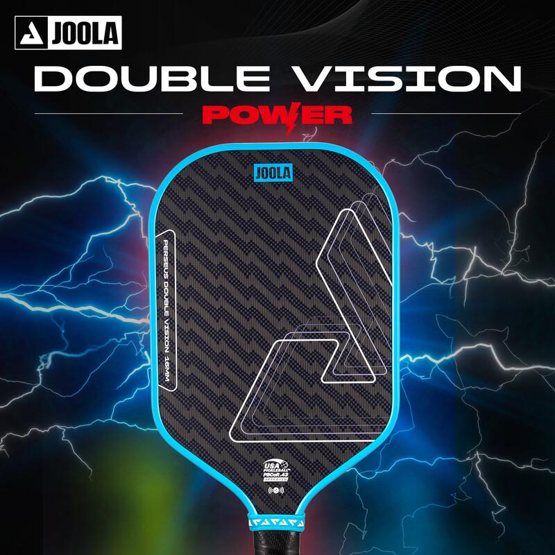 JOOLA Perseus Double Vision 16mm Carbon Fiber Pickleball Paddle