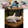Plush Shark Pillow Toy Perfect For Bedtime Snuggles