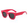 Women's Retro UV Protection Square Frame Sunglasses - European & American Style