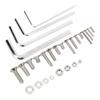 1220PCS Screw Nut Washer Kit Flat Head Hex Socket 304 Stainless Steel M2 M3 M4 M5 Screw Assembly Kit