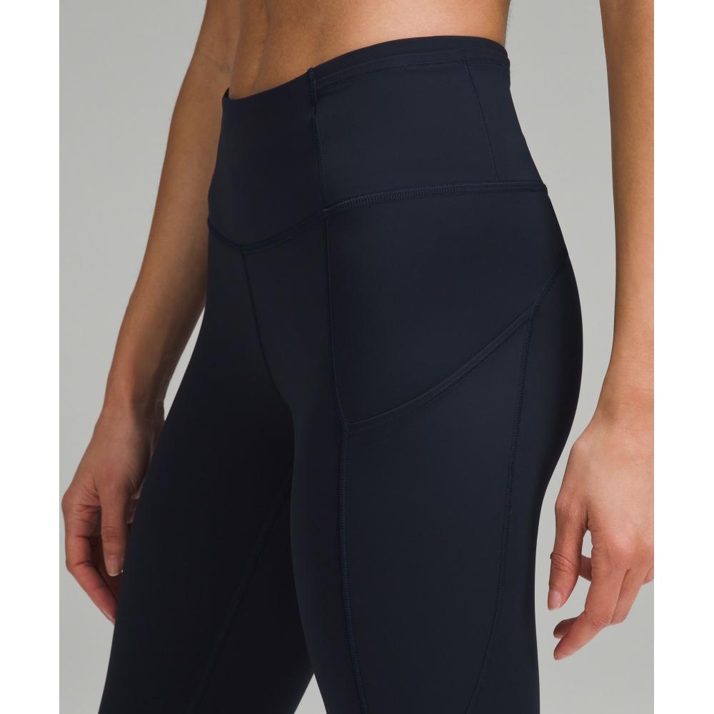 Lululemon Fast And Free High Rise Tight 25  True Navy