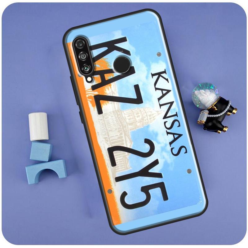 Supernatural License Plate For Huawei Nova Y70 Y91 Y90 Y60 Y61 Y72 Y73 3i 7i 8i 11i 12i 9 10 SE P20 P30 P40 Lite Case