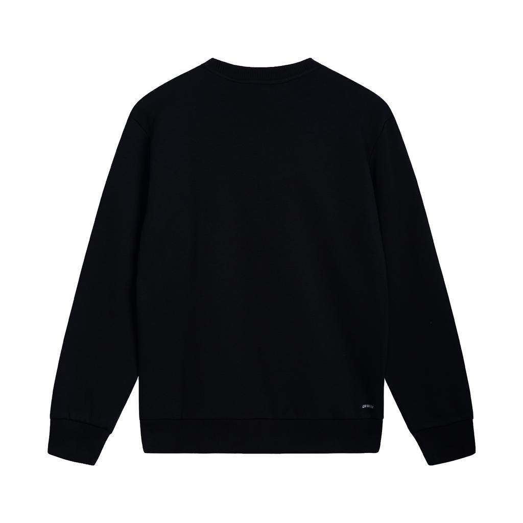 Li Ning Sports Fashion Collection Sweatshirt Fall Men's Black AWDTC69-1