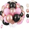 30-Piece Colorful Metal Sequin Balloon Set for Party Decorations