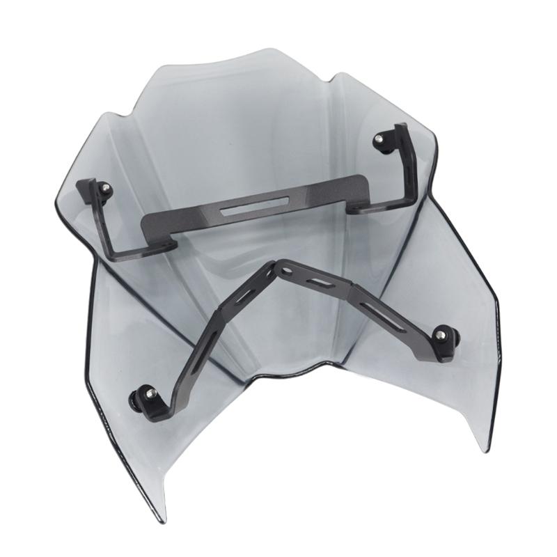Fit for S950 Motorcycle Visor Windshield Windscreen Spoiler Air Deflector Screen Optimal Clear View Adjustable Universal