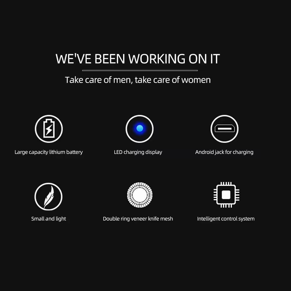 Men's Mini Electric Shaver, Electric Shaver, Rechargeable Shaver, Women's Men's Shaver, Car Mini Shaver, Electric Shaver Tool