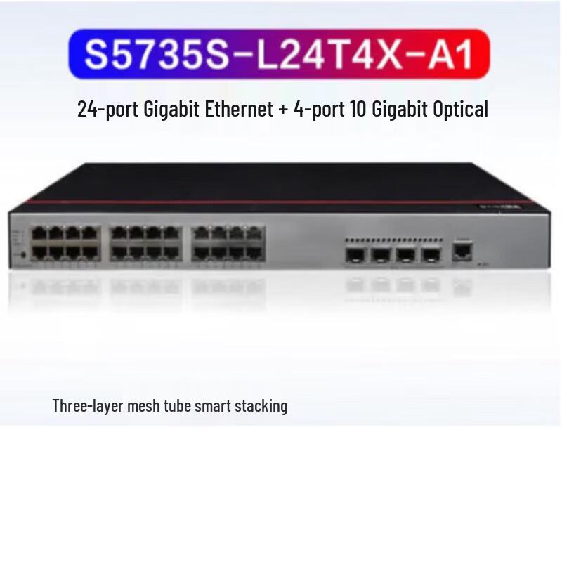 

Huawei S5735S-L24T4X-A1 Fully Managed Gigabit Ethernet Switch