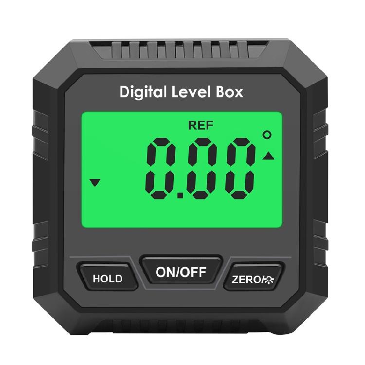 

High Accuracy Level & Angle Gauge for w/ Bubble for w/o Bubble Magnetic Base Dur чорний
