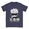 JJujutsu KKaisen Gojo Satoru T Shirts for Men Cotton Vintage TShirt Round Collar  Tees Short Sleeve Clothing Gift Idea