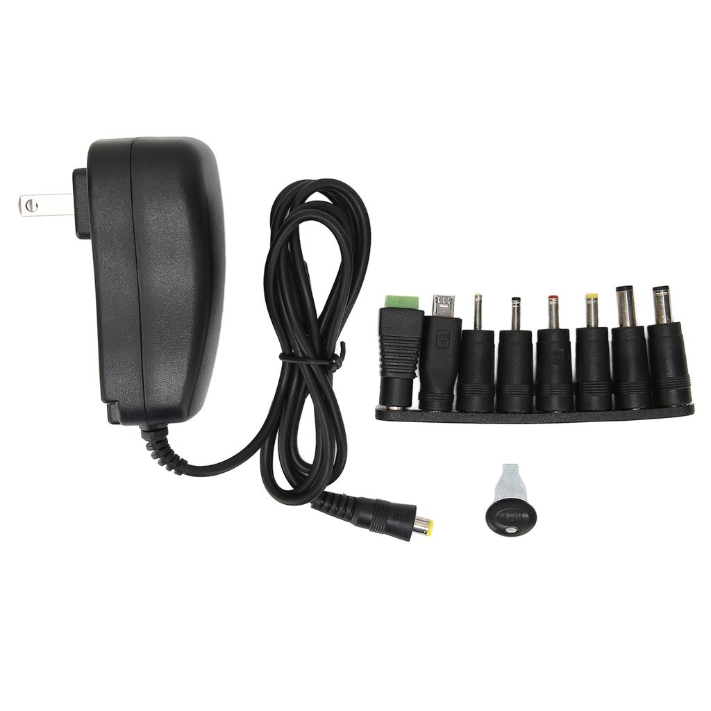 Multifunctional 30W Universal Power Adapter with USB Port Voltage Adjustable Power Adapter