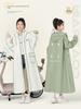 Electric Vehicle Raincoat, Long Style, Full-Body Storm-Proof, Women's Model, Single-Person, Full-Body, Adult Outerwear, One-Piece, Detachable Rain