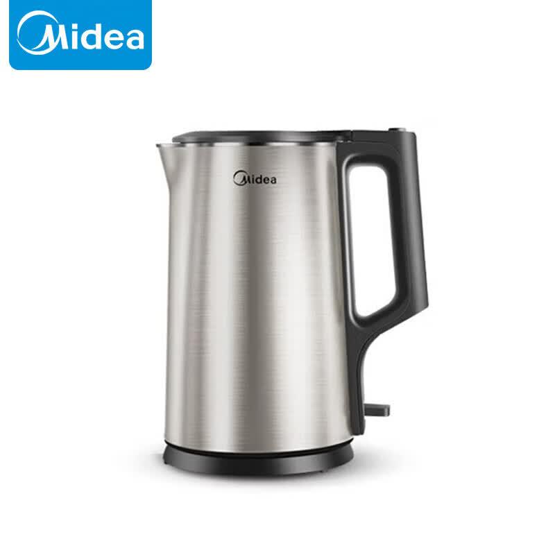 Midea 1.7L Double-Layer Anti-Scald Electric Kettle CN plug (adapter included)