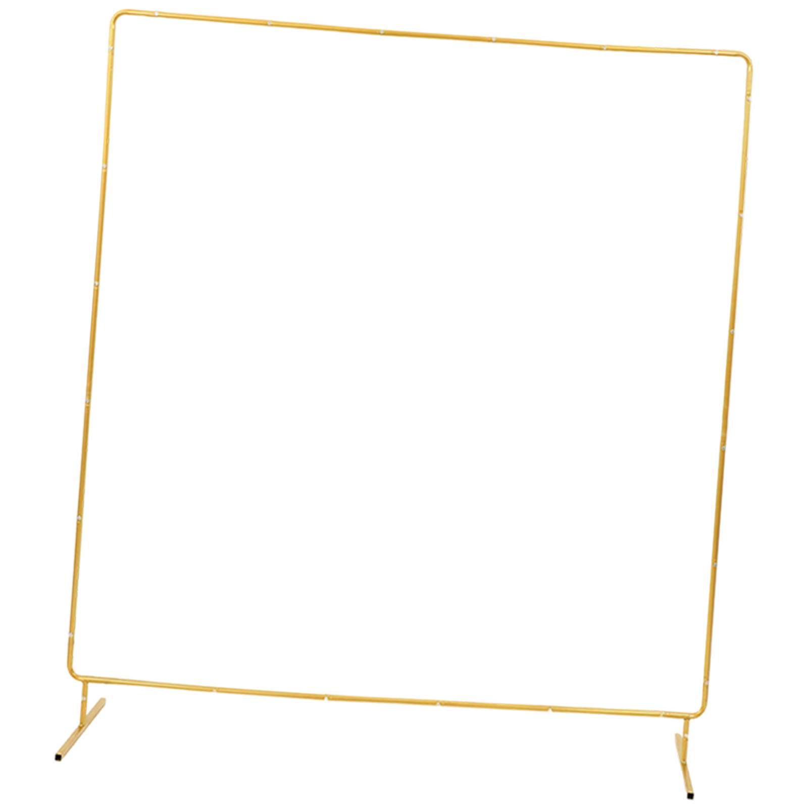 

Квадратная Железная Свадебная Арка Украшение Легкая Сборка Фон для Мероприятия Центральный Элемент Празднование Девичника 180cmx180cm