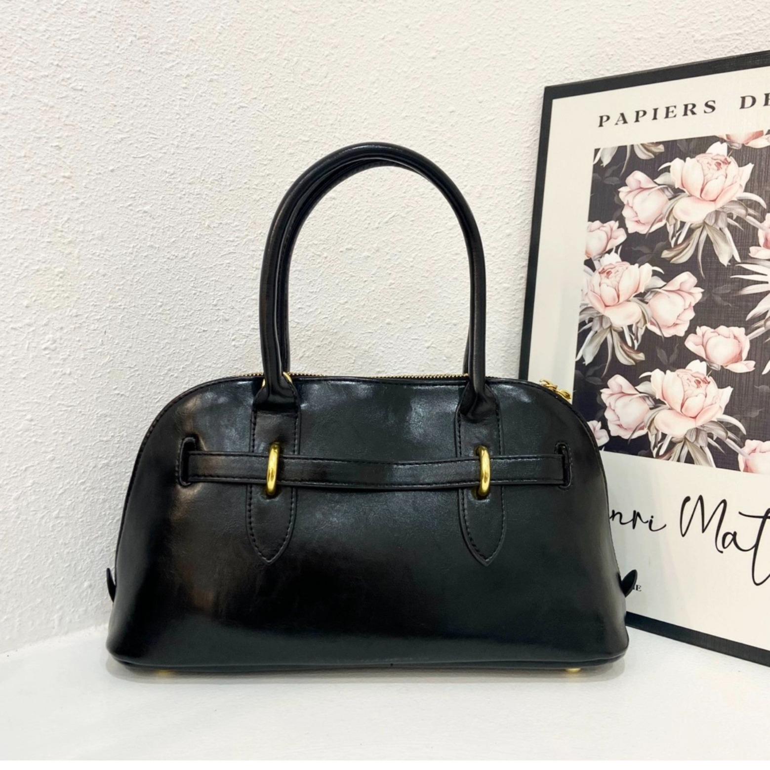 

Сумка-мессенджер Miuu Sense 2024 Retro для женщин — модная, универсальная и стильная 24*12*19 чёрный