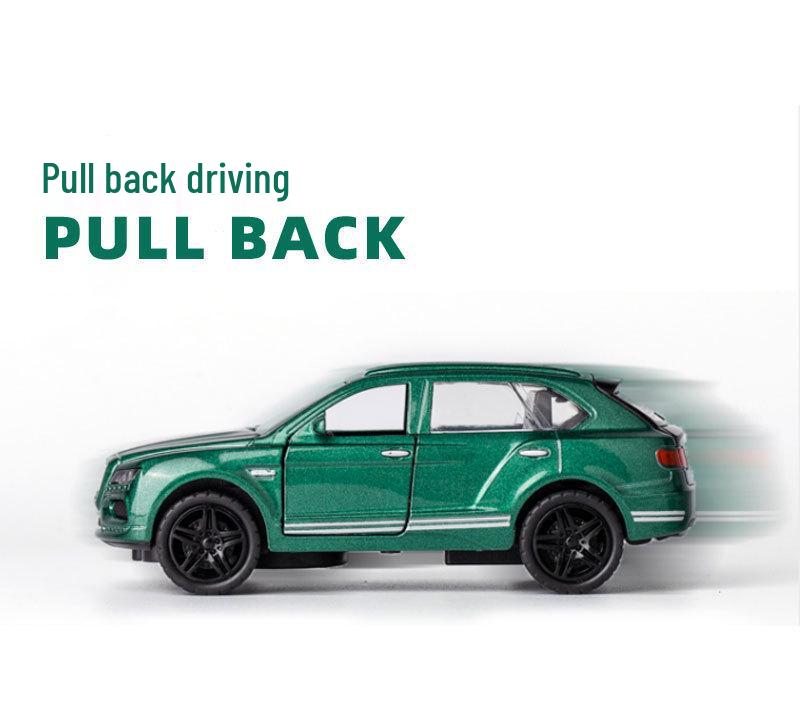 12cm Alloy Off-Road Car Model Toy with Claw Machine Feature - Opens Doors, Ideal Gift for Kids