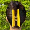 3.94 Inch Funny Caution Overstimulated Hair Clip Anti-Slip Hair Styling Supplies Strong Hold Hair Clips Creative Gift For Friend